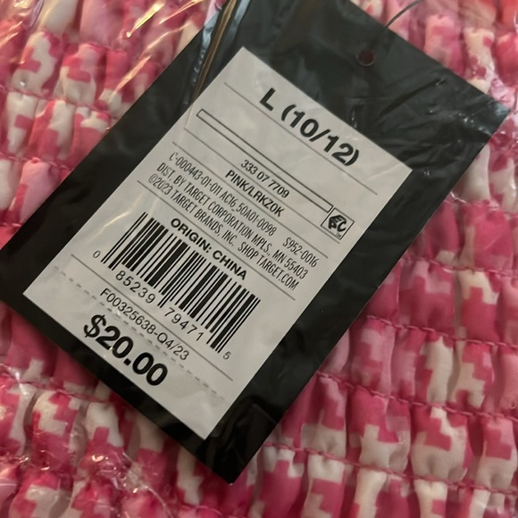 NWT! Art Class smocked dress. Pink pattern. Various sizes - Picture 8 of 9